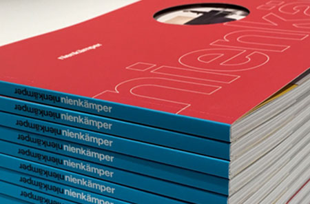 Nienkamper corporate brochure design by Filip Jansky