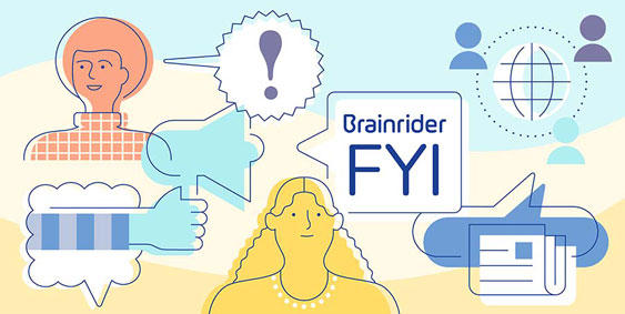 Brainrider - Meta Workplace banners designed by Filip Jansky