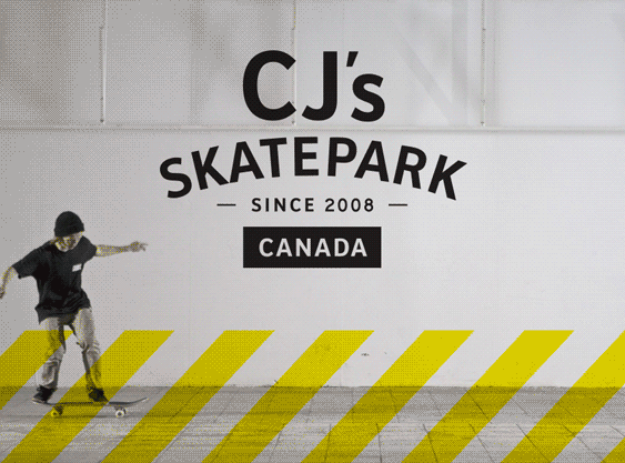 CJ's Skatepark logo design by Filip Jansky