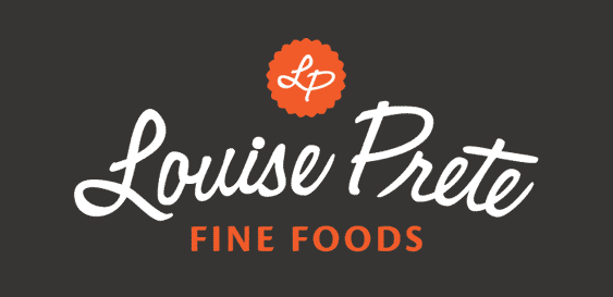 Louise Prete Fine Foods logo design by Filip Jansky