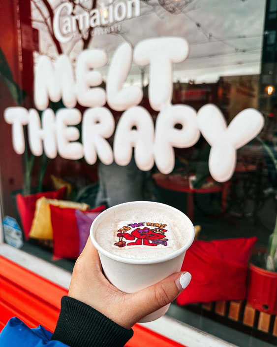 Nestle Carnation Melt Therapy - Brand activation event