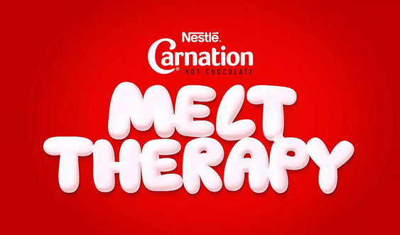 Nestle Carnation Melt Therapy - Bramd activation logo