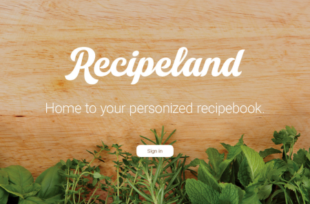 Recipeland - Food media rebrand and web app design by Filip Jansky